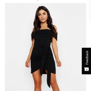 Off the shoulder bodycon dress